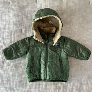Patagonia Reversible Shearling Puffer Jacket 3-6 Months